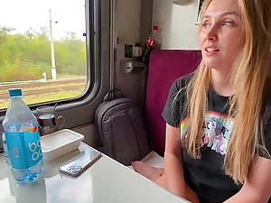 Married stepmother Alina Rai had sex on the train far a stranger