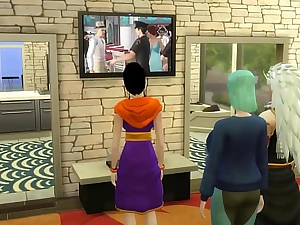 Naruto Hentai Episodio 65 madara fue a ver que pasaba en la habitacion y ve que pelean porquien se comera su polla se monta un trio bueno les acaba adentro alas dos chicas