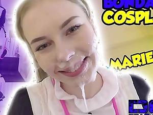 Blonde Cosplay Teen Spy missionary with Shibari Bondage Rope Mimi Cica Trailer#3