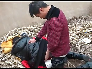 Chinese Couple Fucks Nigh Unseat