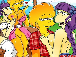 Have sexual intercourse Tent! Springfield's Carnival has begun! The Simptoons, Simpsons porn
