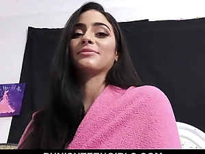 Jasmine Vega pink underclothes