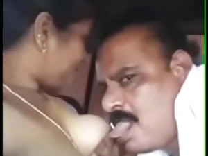 Indian Aunty Doing Romance In The Board