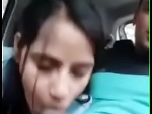 Indian step Sister Giving Blow job Adjacent to In Car