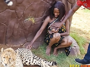 Wild African Car Sex In Safari Car park