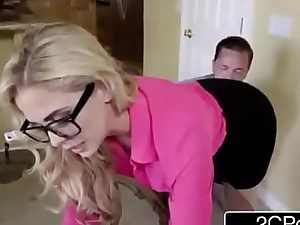 Busty Hot Stepmom Cherie Deville Bonks Say hardly ever there Stepson's Young Blarney