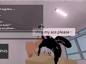 HOT ROBLOX FEMBOY TAKES BIG Sickly COCK IN ASS