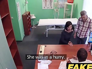 Fake hospital czech doctor cums go away from horny cheating wifes tight pussy