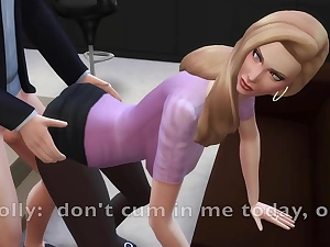Sims 4 sex specified milf gets fucked at work for everyone day long