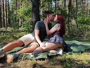 Public hang on sex on a picnic regarding the parkland kleomodel