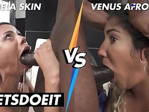 Letsdoeit - canela skin vs venus afrodita - who's the take it on the lam