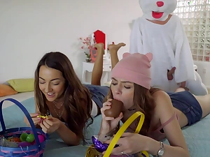 Alex Blake, Bratty Sis And Lily Adams - And Creampie Surprise
