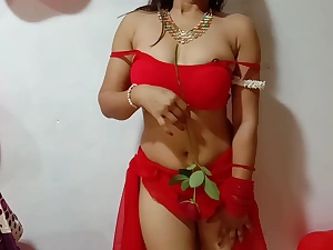 Beautiful Indian Bhabhi Romantic Porno With Fancy Ebullient Sex With Their way Bedchamber