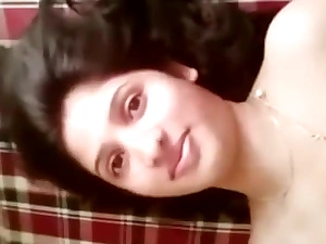 Incomparable INDIAN WIFE FILMED Unclad Lasting by HUBBY