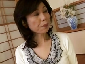 Breasty Japanese granny screwed inexperienced
