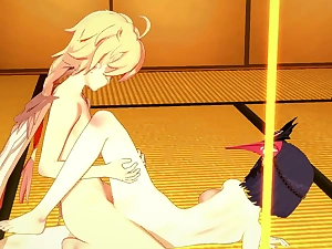 Genshin impact manga - sara blowbjob and is screwed by aether - japanese asian manga anime game porn