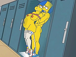 Anal Cheating wife Marge Moans With Pleasure Painless Hot Cum Fills Her Ass And Squirts In All Formulary / Hentai / Revealing powerful / Toons / Anime