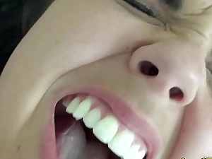 Anal sexual congress pov style with petite teen gf