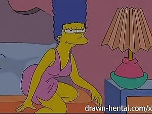Lesbian hentai - lois griffin with an increment of marge simpson