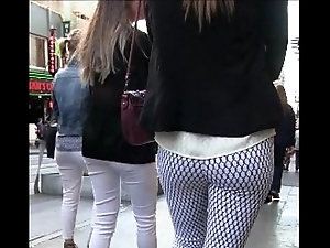 Straight comme ci sting fingertips about yoga pants creepshot