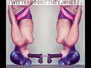 Brittney jones effectuation at bottom her fuck swing.